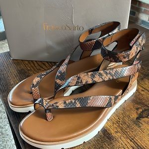 Ladies size 9.5 NIB Cognac